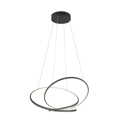 Trio Darvin závesné svetlo čierna 349119132 TR349119132