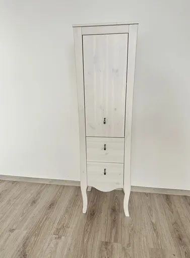 ArtCom Vysoká skrinka do kúpeľne ELIZABETH 800 | malé poškodenie