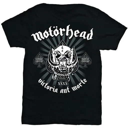 Motörhead tričko Victoria Aut Morte Čierna XL