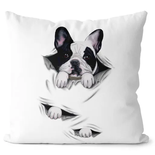 Vankúš Buldoček (Velikost: 40 x 40 cm)