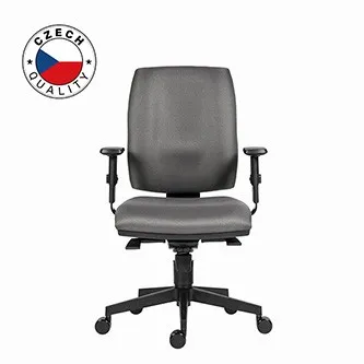 Powerton ERGO HANA Kancelářské ergonomické křeslo, Šedé