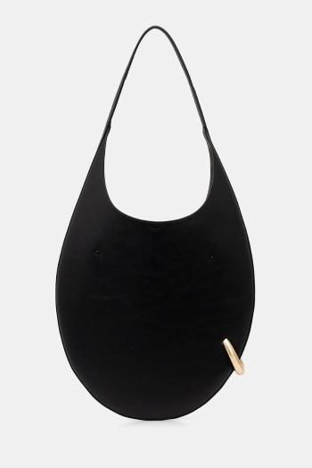 Kabelka Tory Burch Pierced Bag čierna farba, 169181.002