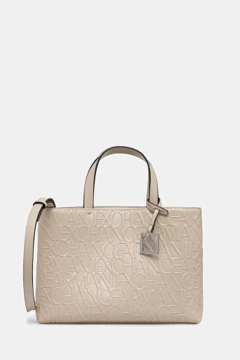 Kabelka Armani Exchange béžová farba, 942646 CC793