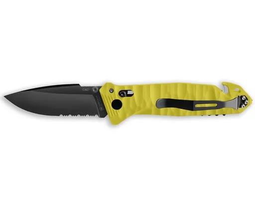 Tb outdoor zatvárací nôž cac army pa6 tx kombinované ostrie vývrtka yellow