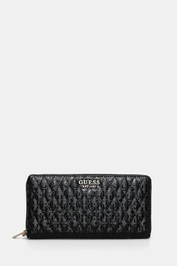 Peňaženka Guess BETULA dámska, čierna farba, SWGG96 26163