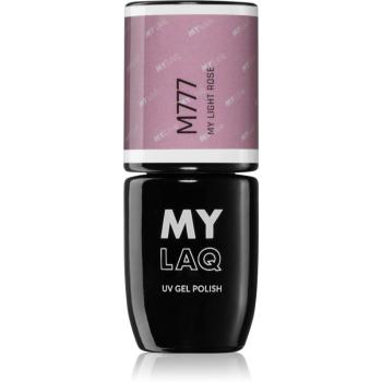 MYLAQ UV Gel Polish gélový lak na nechty odtieň My Light Rose 5 ml