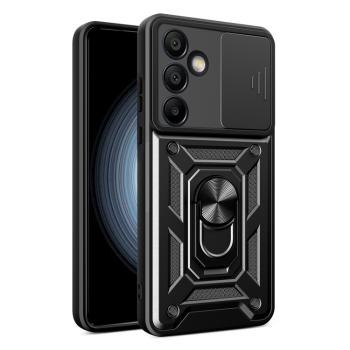 RING CAMERA Kryt s držiakom pre Samsung Galaxy S24 FE 5G čierny