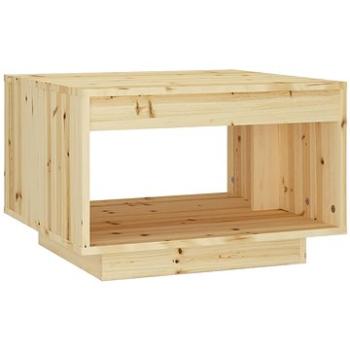 SHUMEE Konferenčný stolík 50 × 50 × 33,5 cm masívna jedľa, 809206