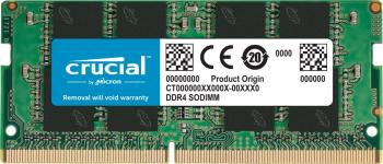 RAM memória Crucial SO-DIMM 4GB DDR4 2400MHz CL17 Single Ranked