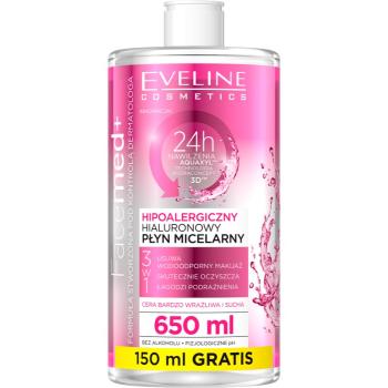 Eveline Cosmetics FaceMed+ čistiaca micelárna voda 650 ml