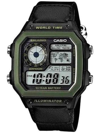 CASIO Športové PÁNSKE HODINKY AE-1200WHB-1B + KRABIČKA