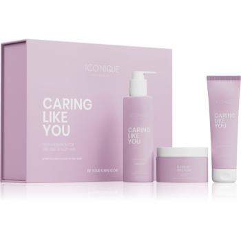 ICONIQUE Professional CARING LIKE YOU Deep Hydration Set sada pre suché a poškodené vlasy
