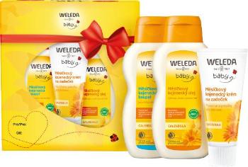 WELEDA Nechtíkový dojčenský set - kojenecký kúpeľ + krém + olej