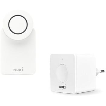 NUKI Smart Lock 3.0 +  Bridge biely