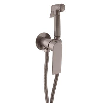 RAV Slezák - Vodovodná batéria bidetová vstavaná NIL - metal grey, Farba: METAL GREY - kartáčovaná matná NL143/1MGK