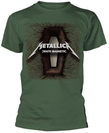 Metallica Tričko Death Magnetic Unisex Green XL