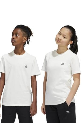 Detské tričko adidas Originals TEE biela farba, jednofarebné, IX5266