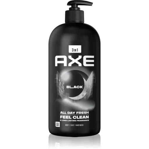 Axe Black sprchový gél na tvár, telo a vlasy 900 ml