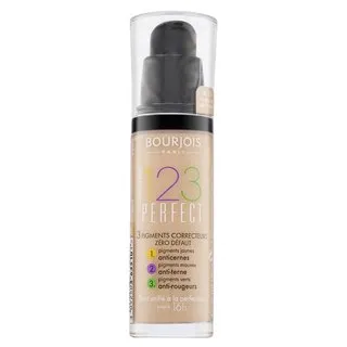 Bourjois 123 Perfect Foundation tekutý make-up proti nedokonalostiam pleti 51 Light Vanilla 30 ml
