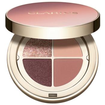 Clarins Ombre 4 Colour Eye Palette paletka očných tieňov pre dlhotrvajúci efekt odtieň 01 - Fairy Tale Nude Gradation 4,2 g