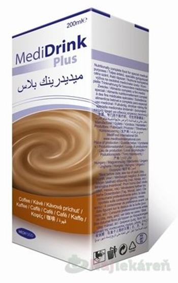 MediDrink Plus kávová príchuť 30x200 ml