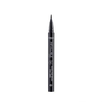 Szemkihúzó L'ORÉAL PARIS Infaillible Grip 36h Micro-Fine liner 01 Obsidian black fekete szemceruza, 0,4g