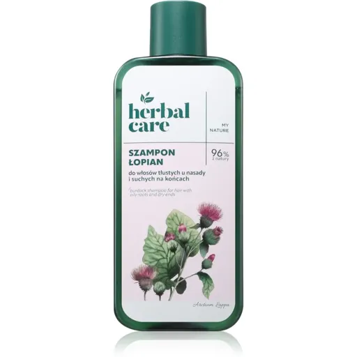 Farmona Herbal Care Burdock šampón pre mastnú vlasovú pokožku a suché končeky 330 ml