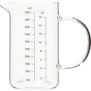 Siguro Sklenená odmerka s nálievkou Baker, 0,5 l (SGR-GW-M050Z)