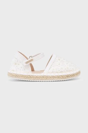 Detské espadrilky Mayoral béžová farba, 45644