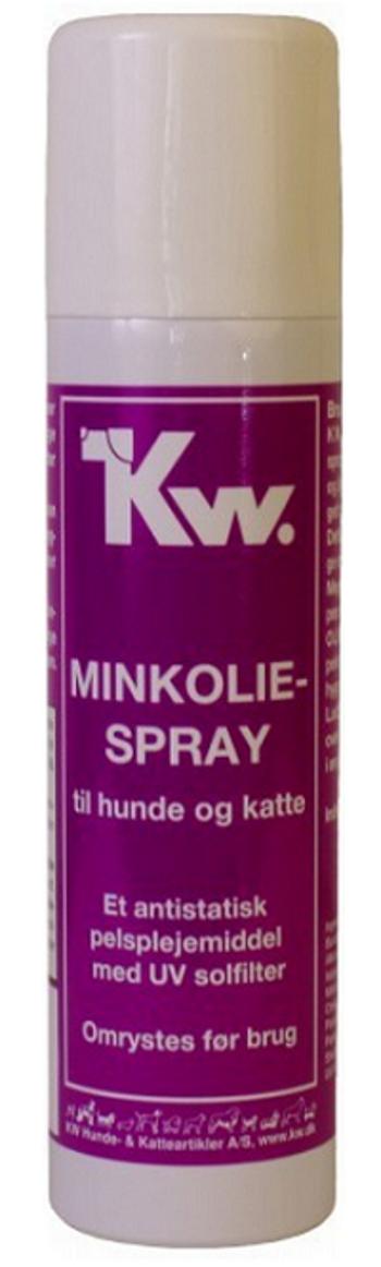 KW spray antistatický s norkovým olejom pre psy a mačky 220ml