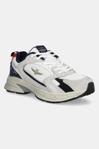Tenisky Aeronautica Militare SC301CT3500 béžová farba, SC301CT3500