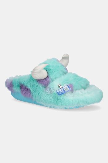 Šľapky Crocs Classic Monsters Sulley Cozzy Sandal tyrkysová farba, 210877-90H