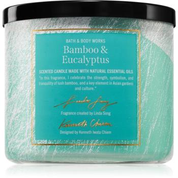 Bath & Body Works Bamboo & Eucalyptus vonná sviečka 411 g