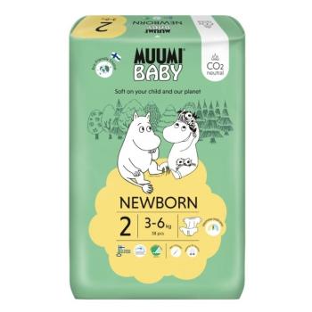 MUUMI BABY 2 Mini 3–6 kg eko plienky 58 ks