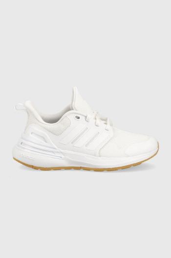 Detské tenisky adidas RapidaSport K biela farba