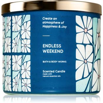 Bath & Body Works Endless Weekend vonná sviečka 411 g