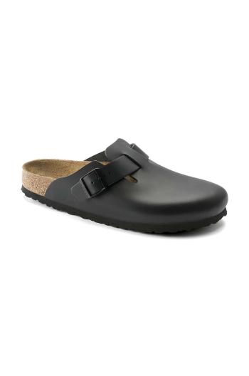 Šľapky Birkenstock Boston pánske, čierna farba, 60191