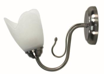 Nástenná lampa saténový nikel nástenná lampa Niva