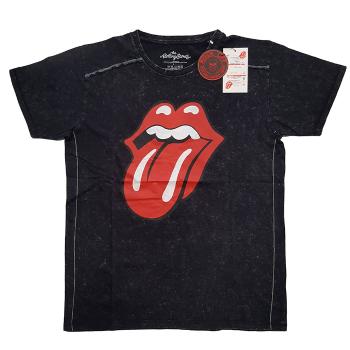 The Rolling Stones tričko Classic Tongue Čierna XL