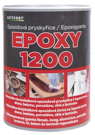 CHS EPOXY 1200 - Univerzálna epoxidová dvojzložková živica (žltohnedá, 0,6 kg (súprava s tvrdidlom))
