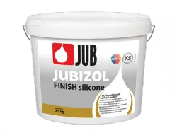 JUBIZOL Silicone finish XS - silikónová hladená dekoratívna omietka 25 kg zr. 1,5mm - biely