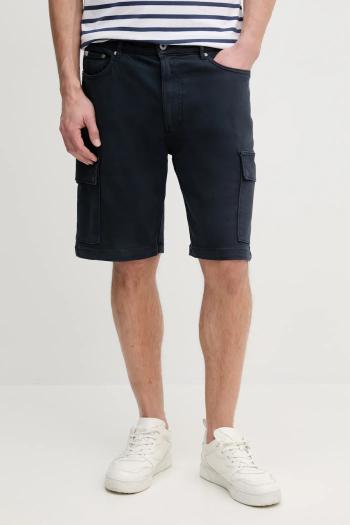 Šortky Pepe Jeans GYMDIGO FIVE POCKETS CARGO SHORT pánske, tmavomodrá farba, PM801177