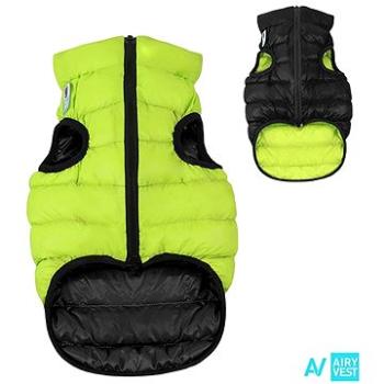AiryVest bunda pre psy zelená/čierna (CHPbu0504nad)