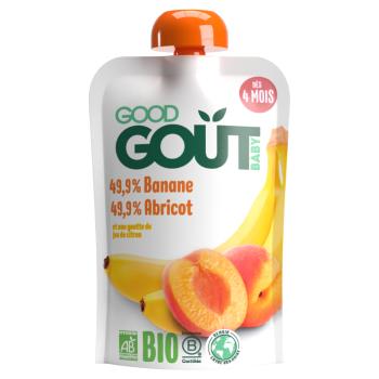 GOOD GOUT BIO Marhuľa s banánom 120 g