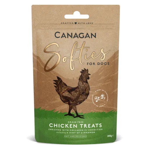 CANAGAN Softies chicken treats maškrty pre psov 200 g