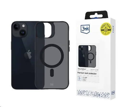 3mk ochranný kryt Smoke MagCase pre Apple iPhone 13/14