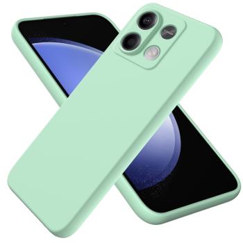 RUBBER Ochranný kryt pre Xiaomi Redmi Note 13 5G zelený