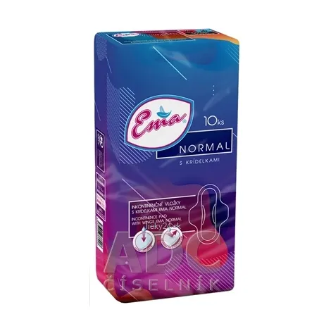 Ema NORMAL vložky s krídelkami