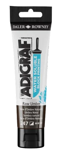 D&R ADIGRAF - Farba na linoryt (raw umber, 0,059 L)