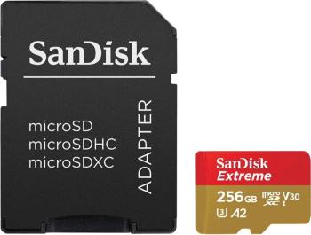 SanDisk Extreme microSDXC 256 GB + SD Micro SDXC 256 GB Pamäťová karta